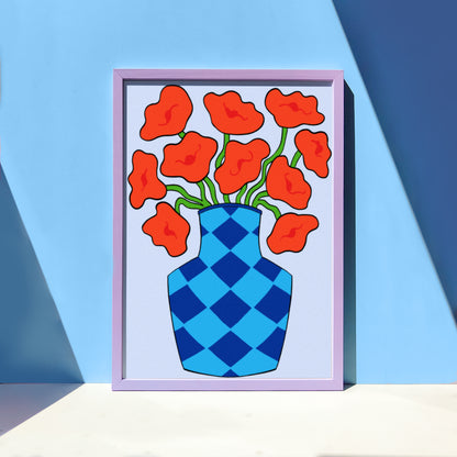 'Floret Vase' Print