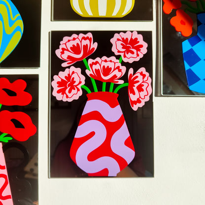 'Flourish Vase' Mirror