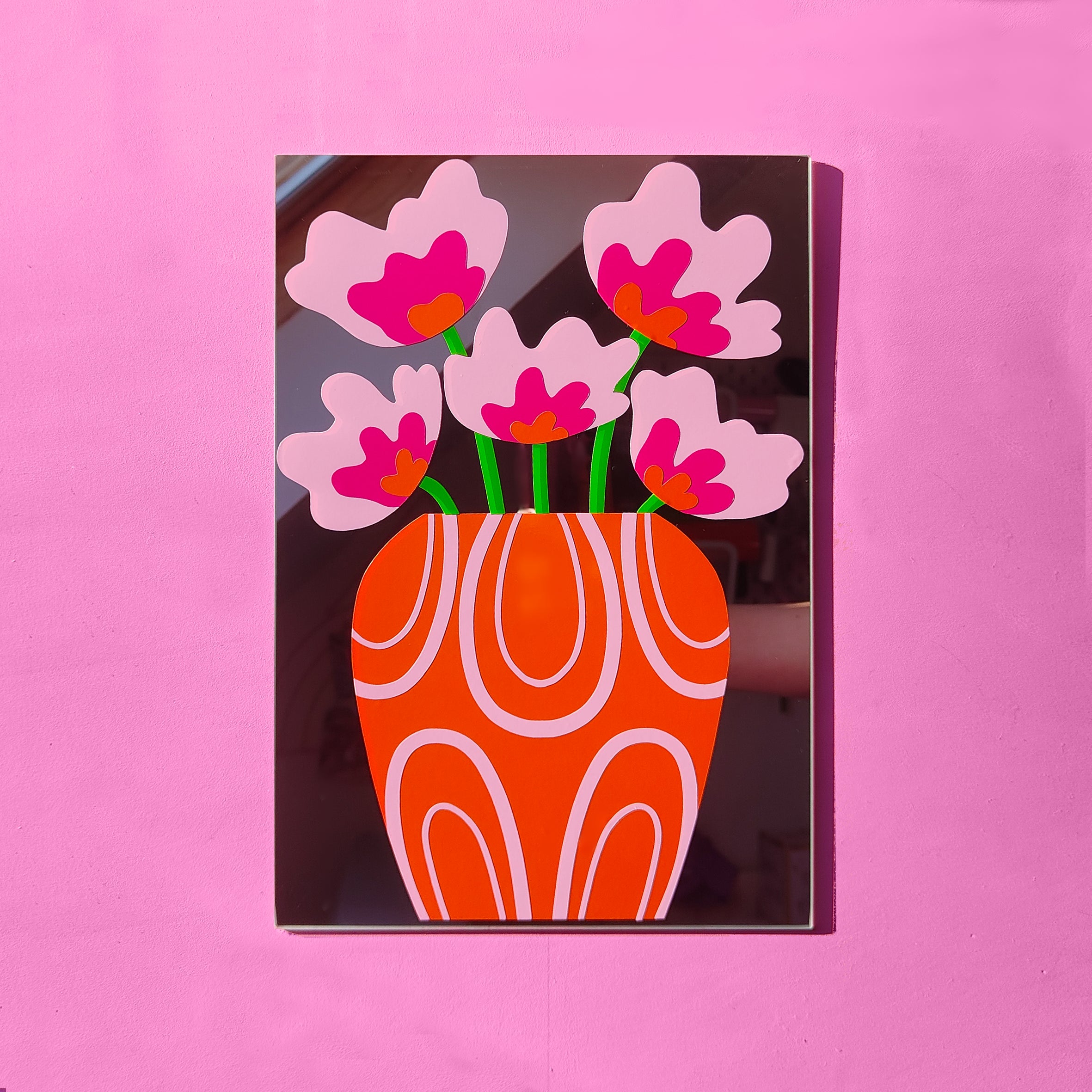 'Floweret Vase' Mirror
