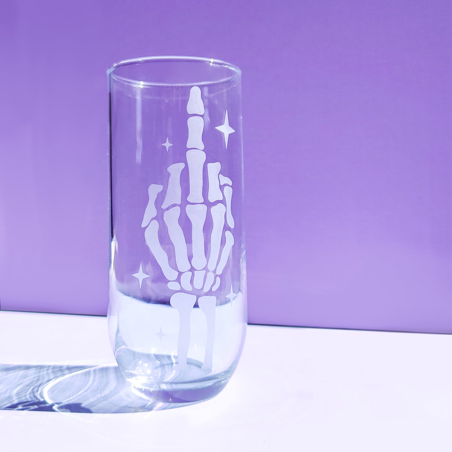 'FU from the Grave' Highball Glass