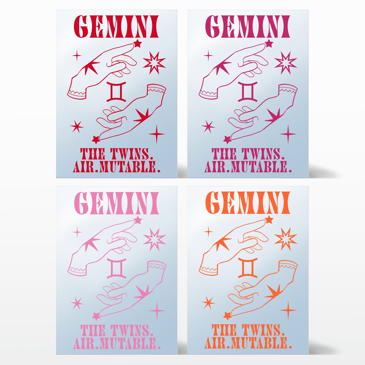 'GEMINI: Star Sign' Mirror