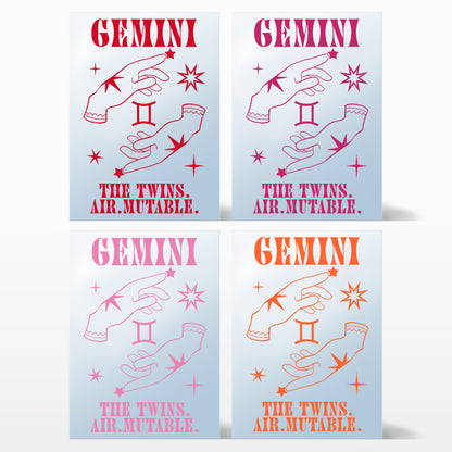 'GEMINI: Star Sign' Mirror