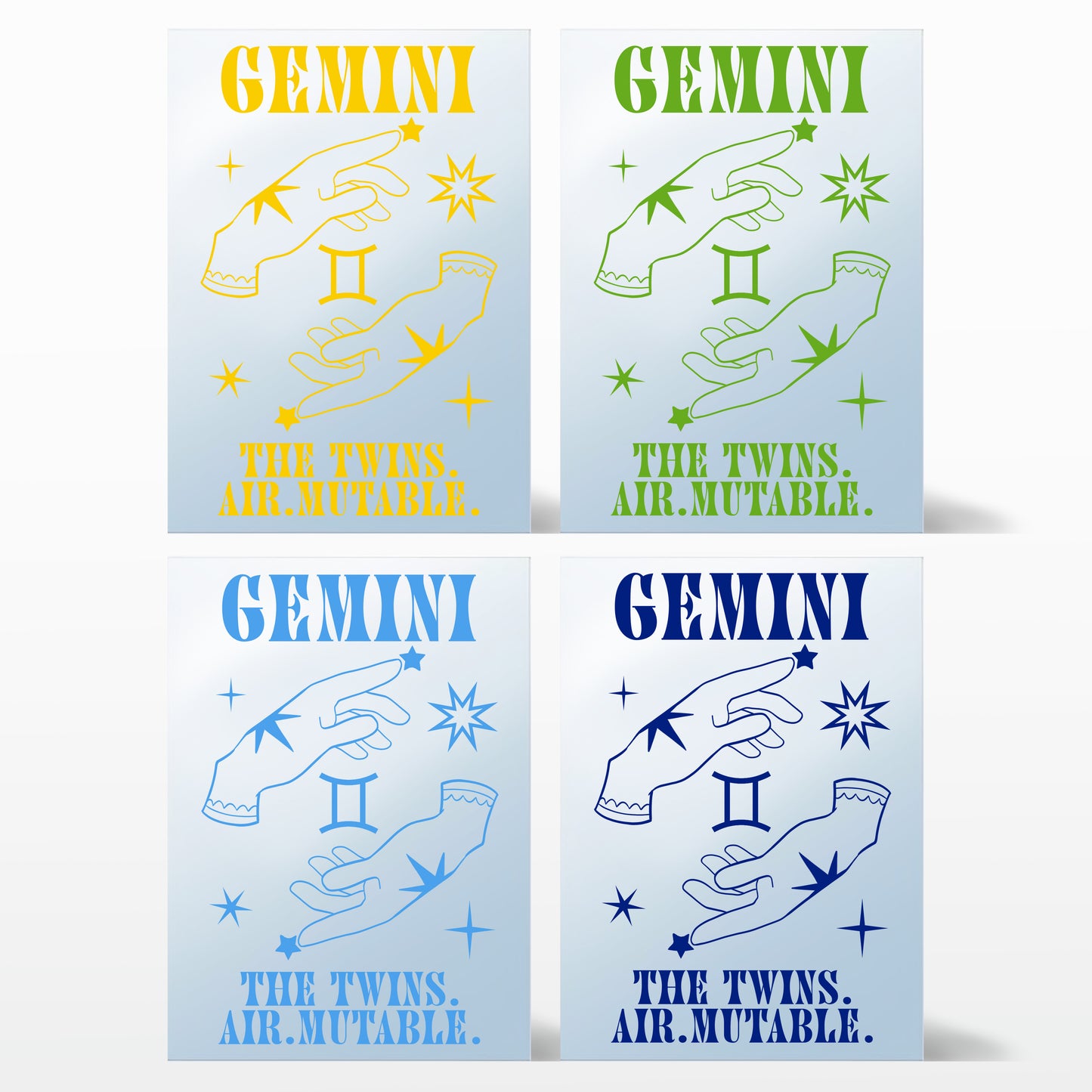 'GEMINI: Star Sign' Mirror