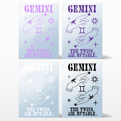 'GEMINI: Star Sign' Mirror