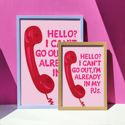 'Hello? I can't' Print