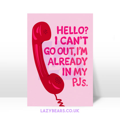 'Hello? I can't' Print