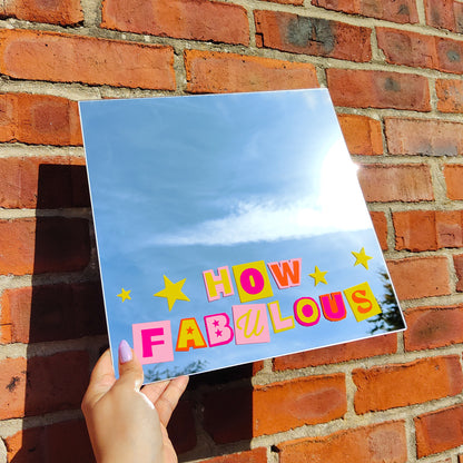 'How Fabulous' Mirror