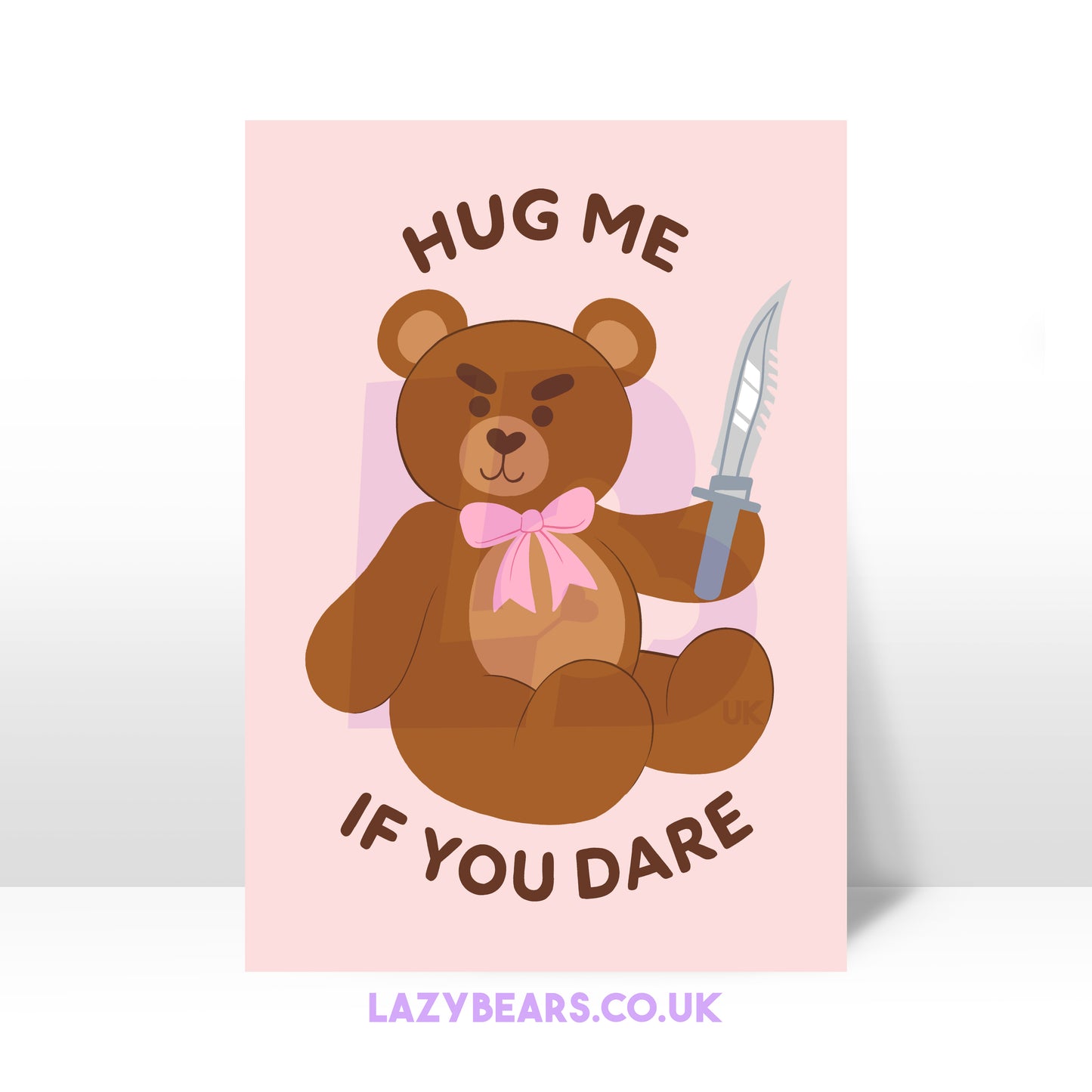 'Hug me, if you Dare' Print