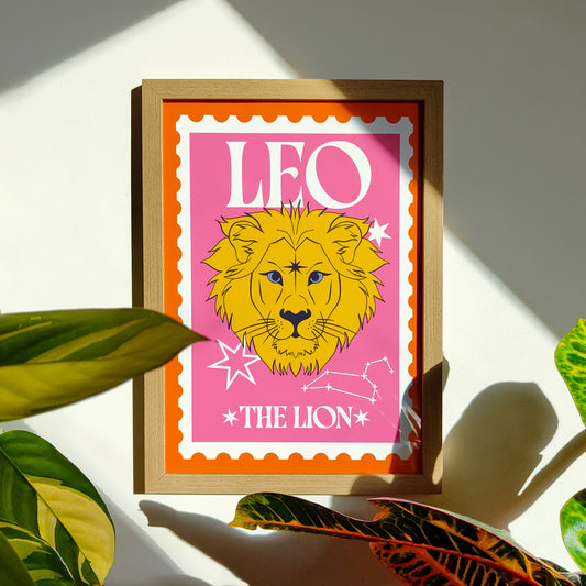 'Leo: Stamp' Print