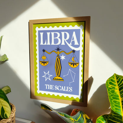 'Libra: Stamp' Print