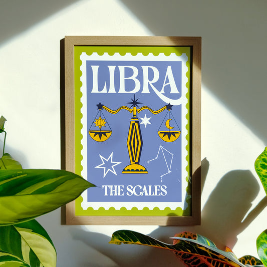 'Libra: Stamp' Print