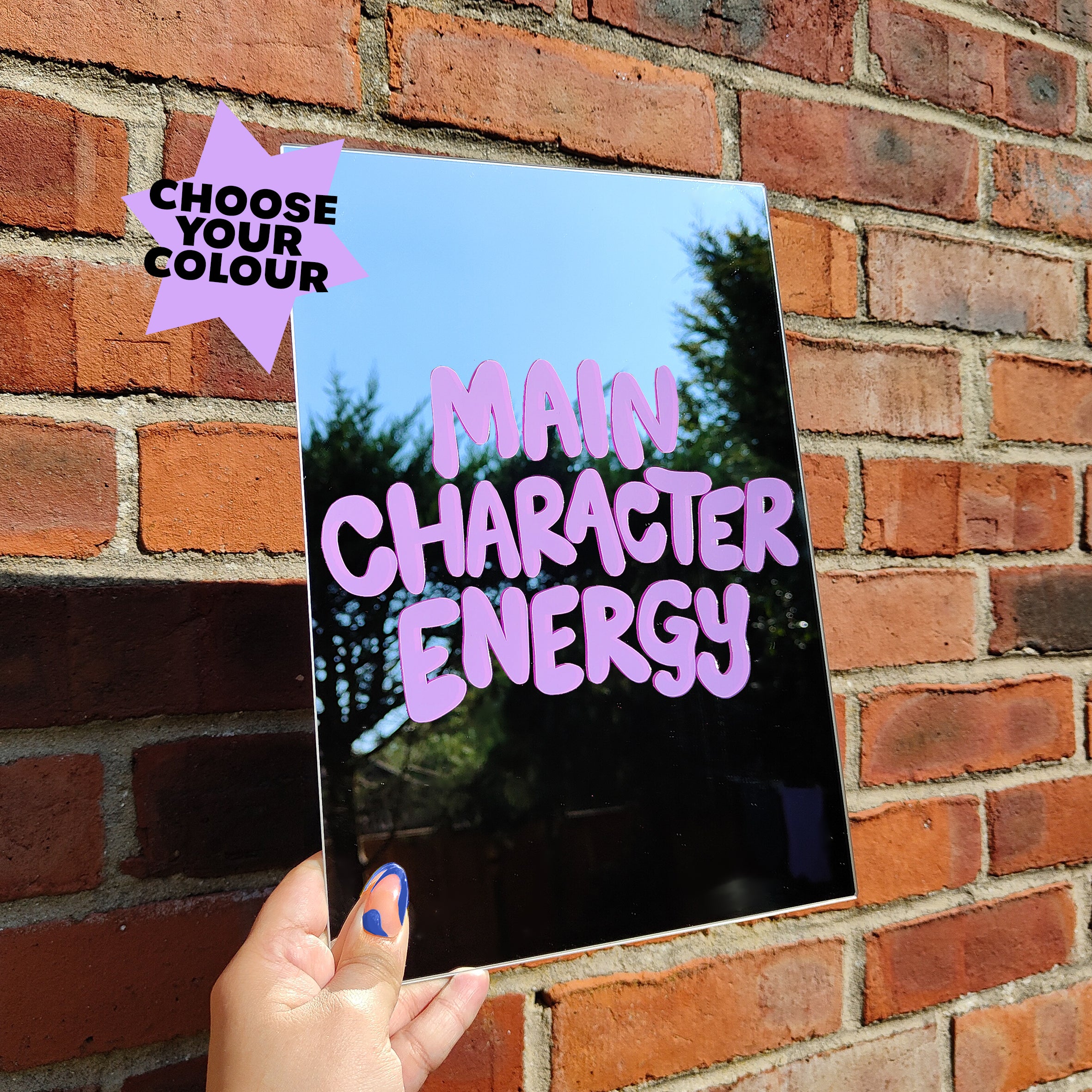 'Main Character Energy' Mirror – Lazy Bears