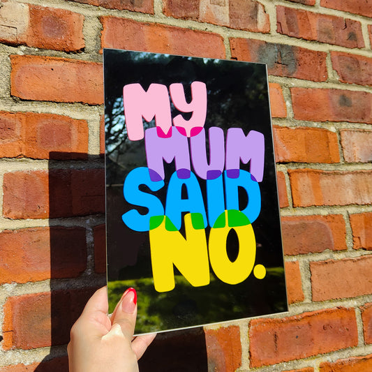 'My Mum Said No' Mirror