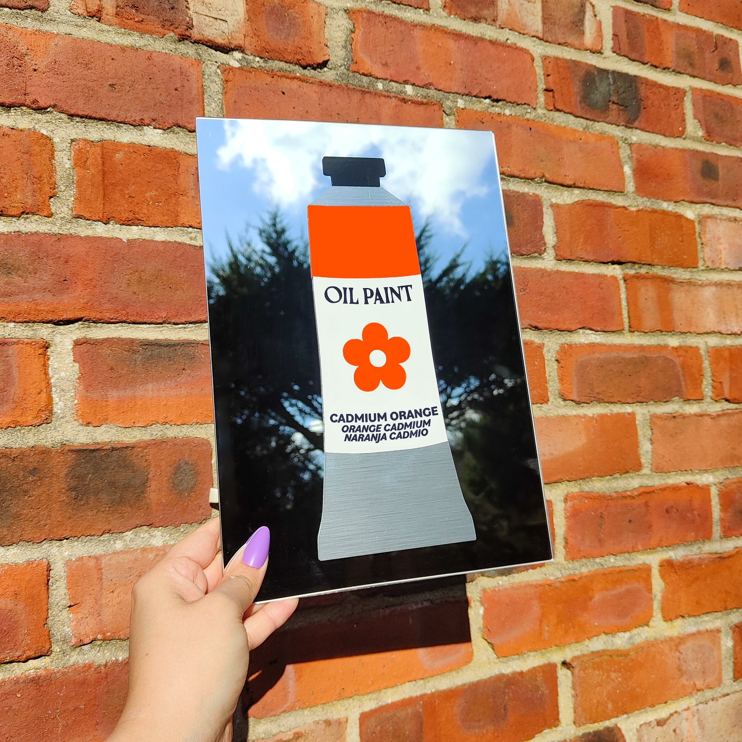 'Oil Paints' Mirror