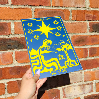 'The Star' Mirror (Choose your colour)