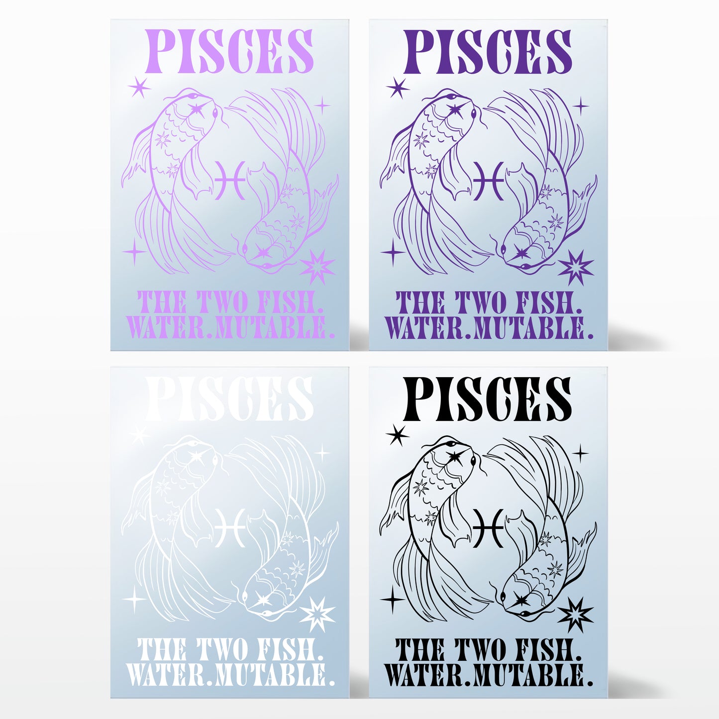 'PISCES: Star Sign' Mirror