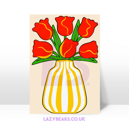 'Posy Vase' Print