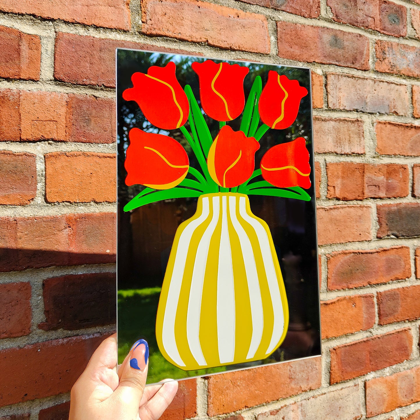 'Posy Vase' Mirror