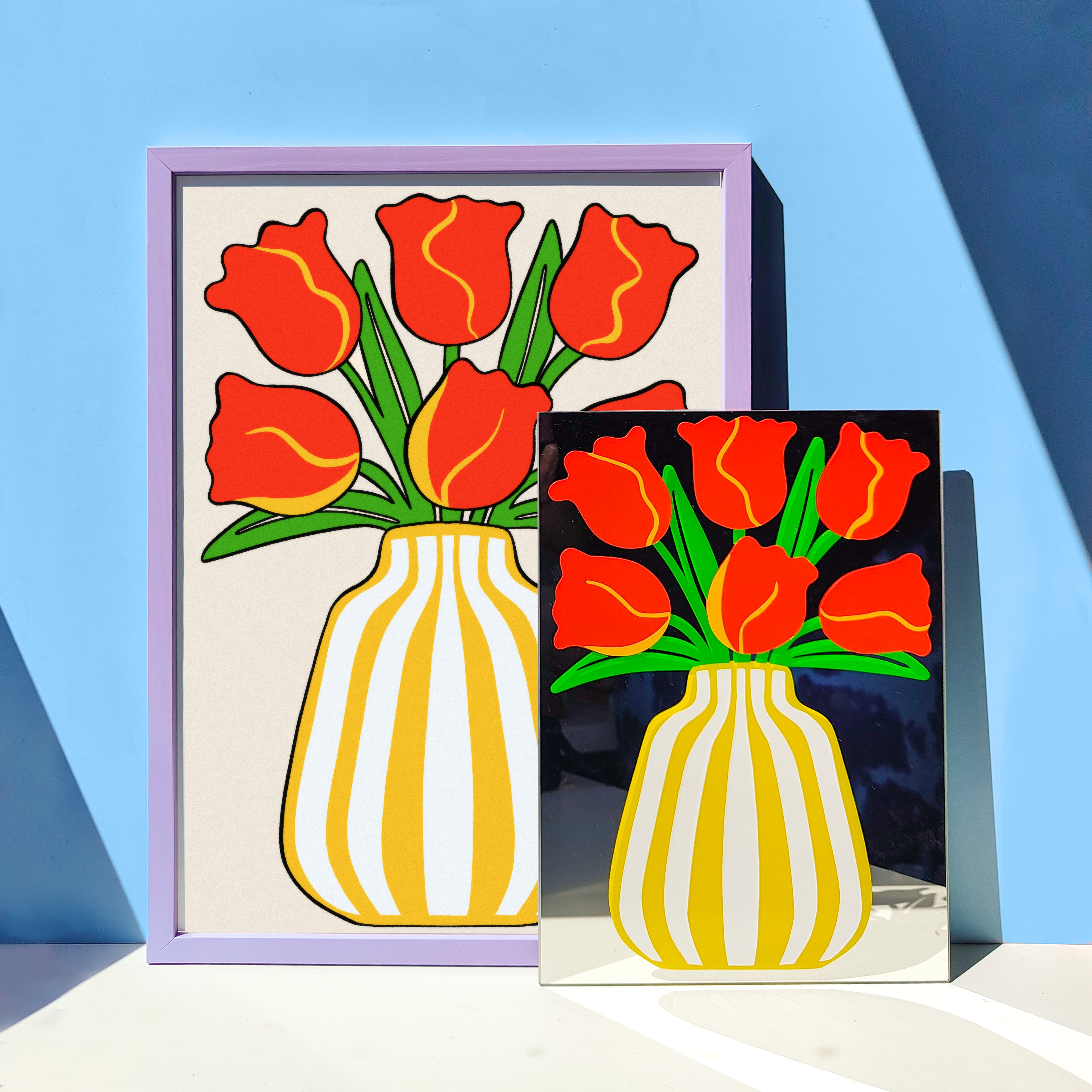 'Posy Vase' Mirror