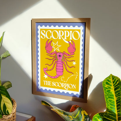 'Scorpio: Stamp' Print
