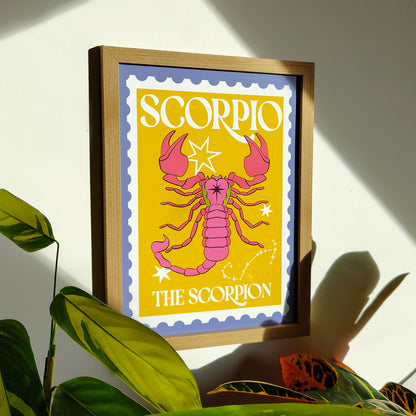'Scorpio: Stamp' Print