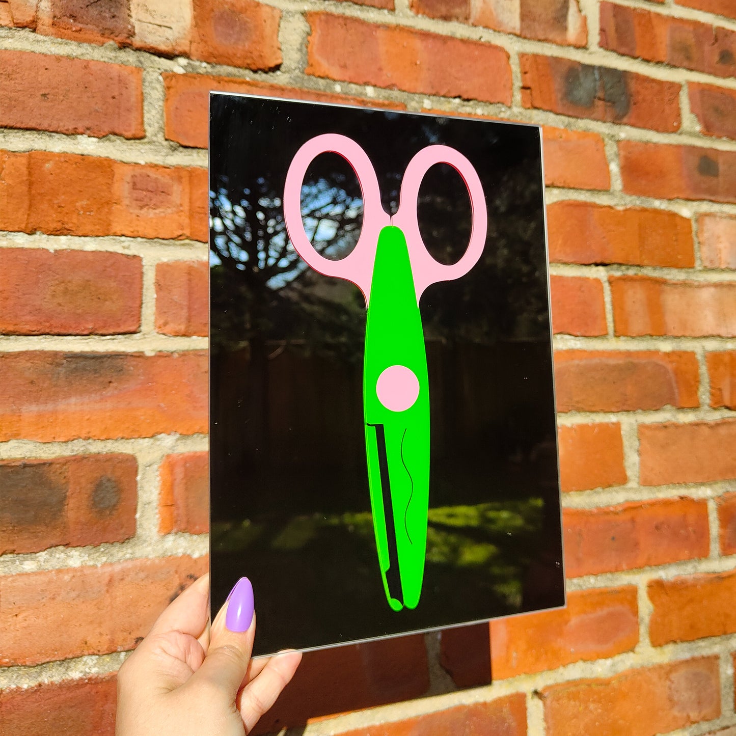 'Silly Scissor' Mirror