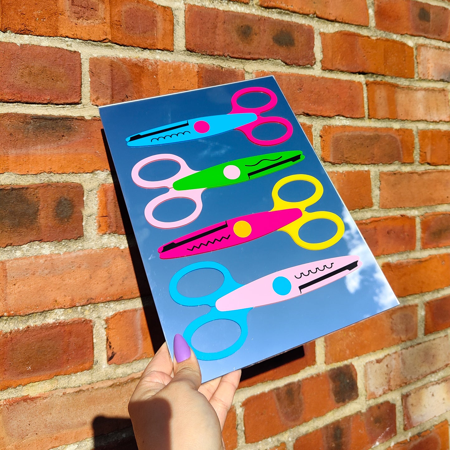 'Silly Scissors' Mirror