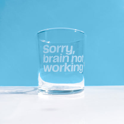 'Sorry, brain not working' Tumbler