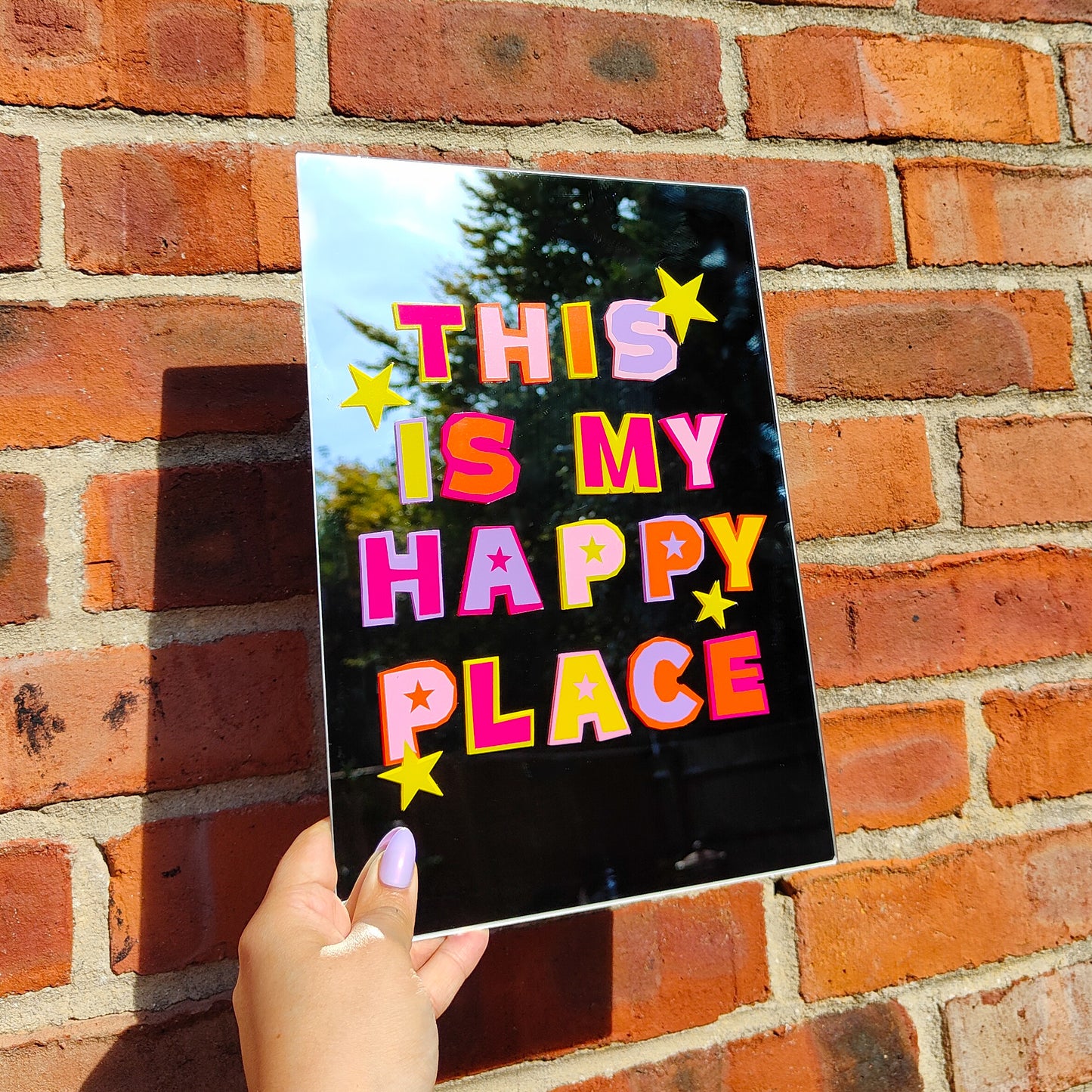 'This is my Happy Place' Mirror
