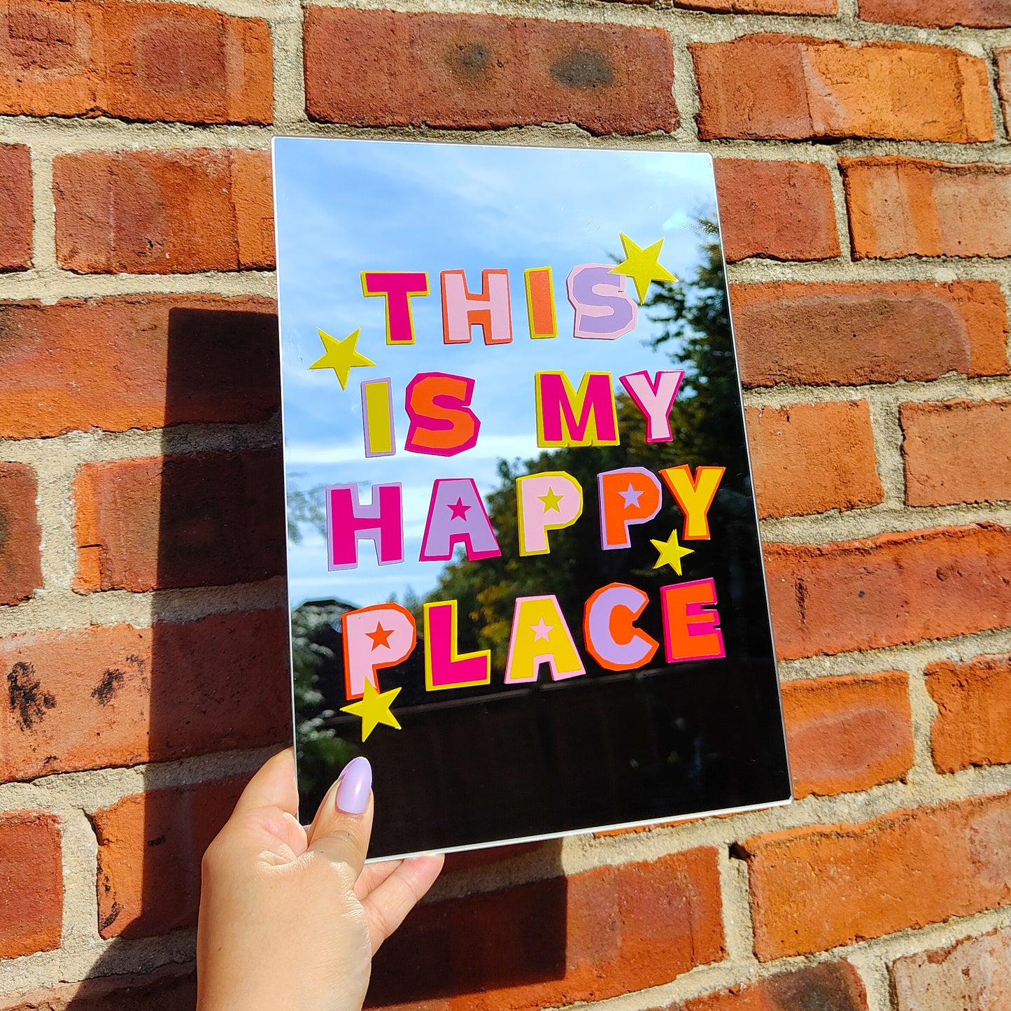 'This is my Happy Place' Mirror