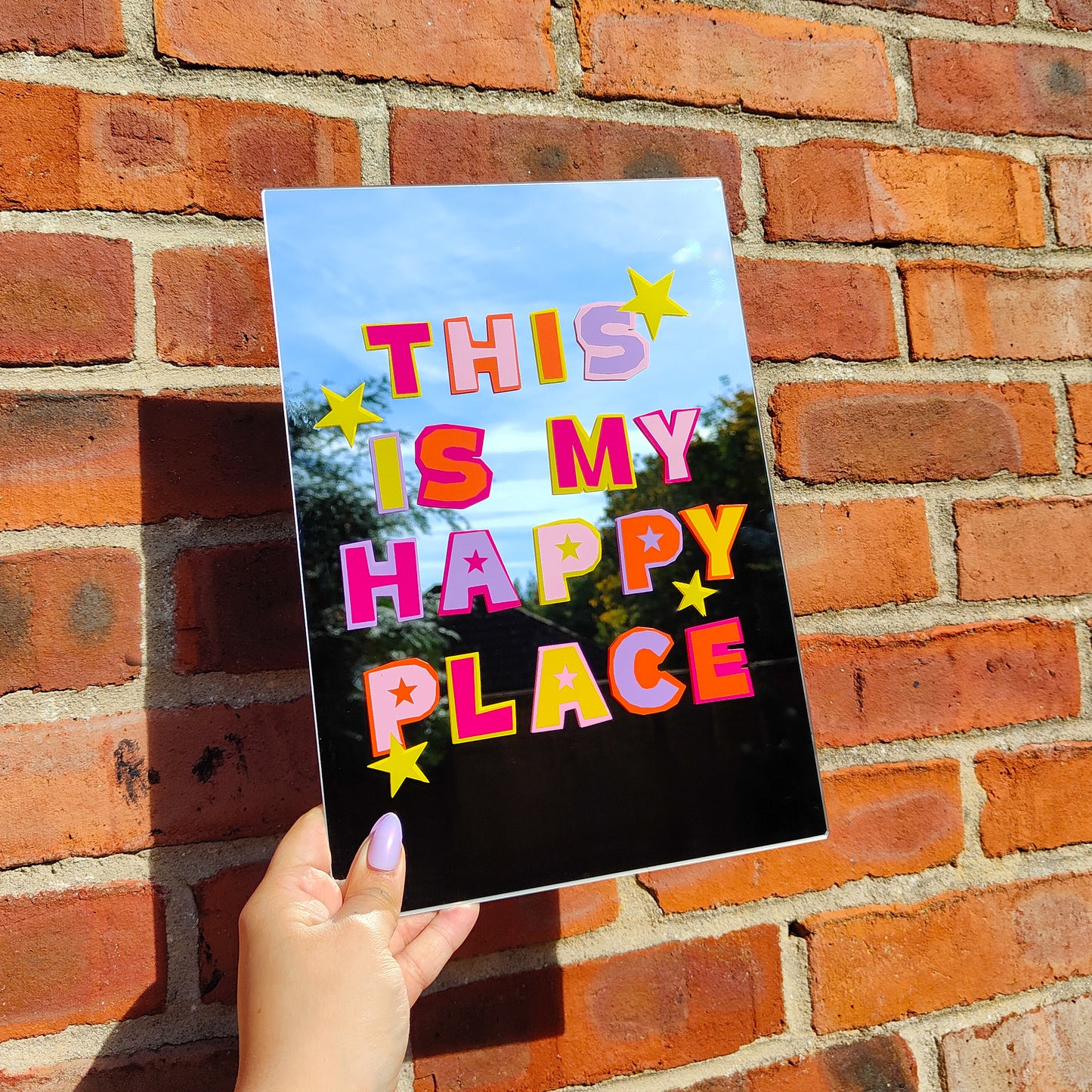 'This is my Happy Place' Mirror