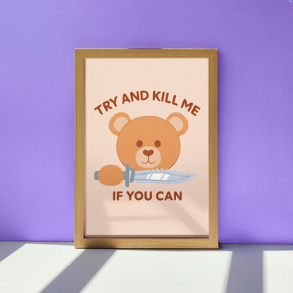 'If you Can' Print