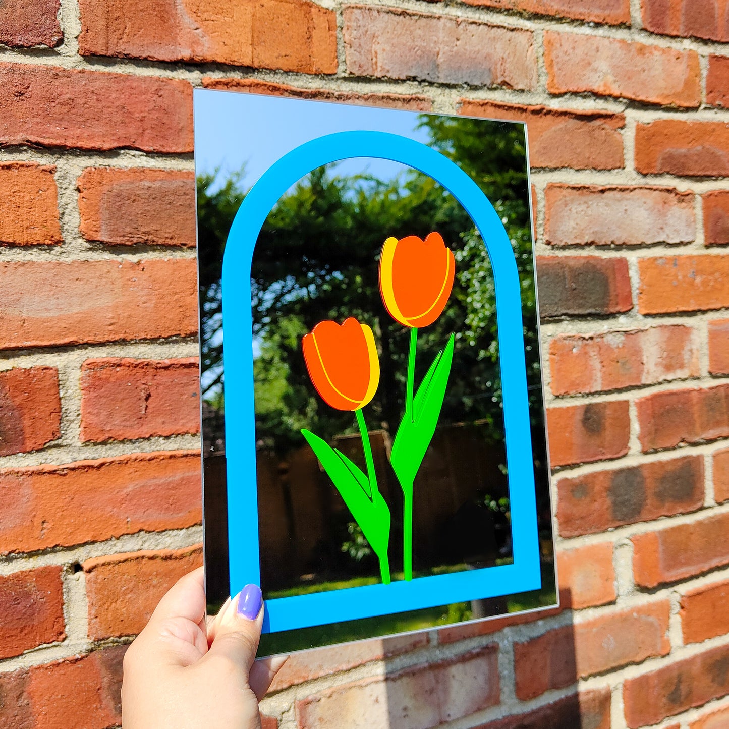 'Tulip Arch' Mirror