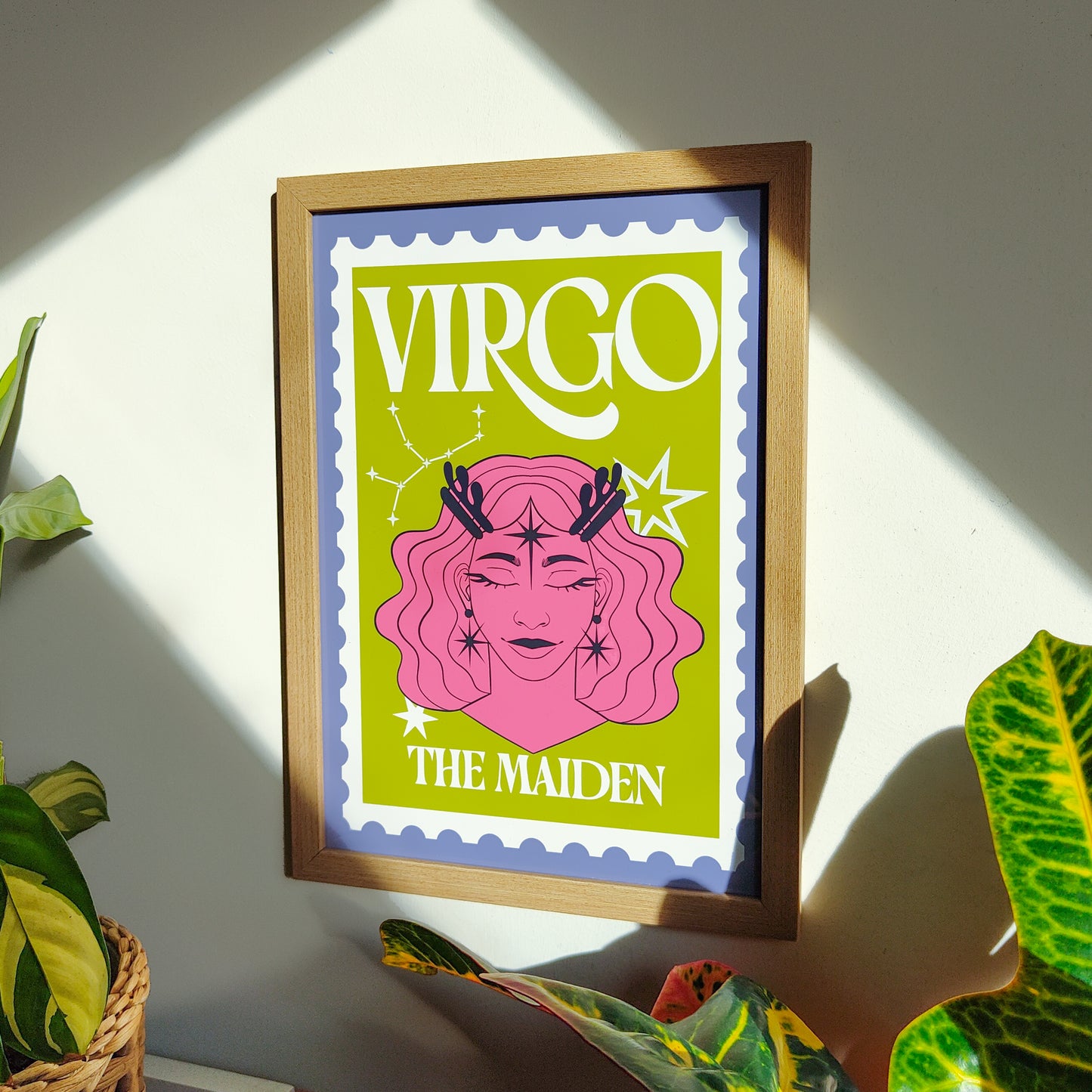 'Virgo: Stamp' Print