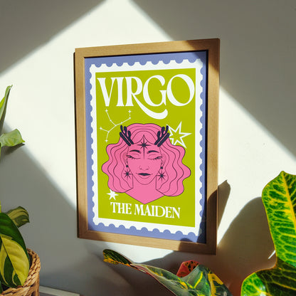 'Virgo: Stamp' Print