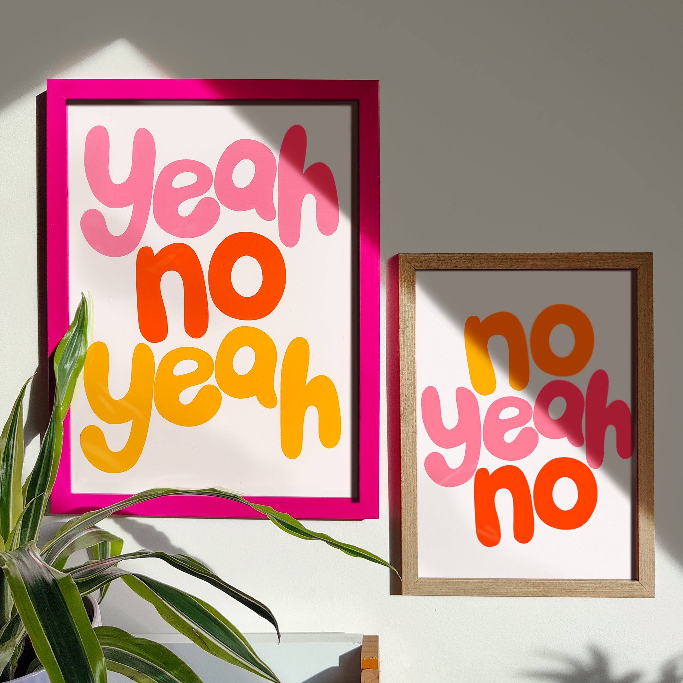 'No yeah no' Print