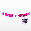 'ZODIAC SIGN' Energy' String Bunting (Choose your sign + colour)