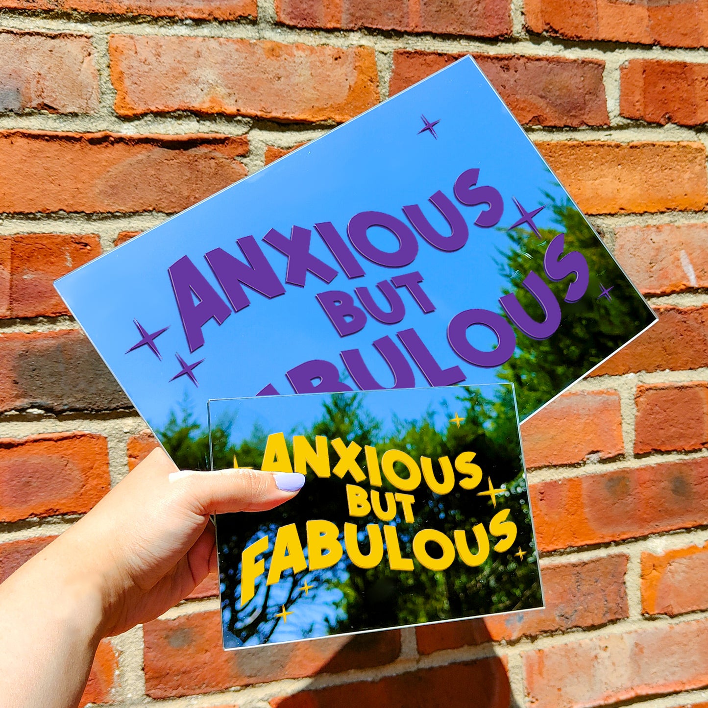 'Anxious but Fabulous' Mirror