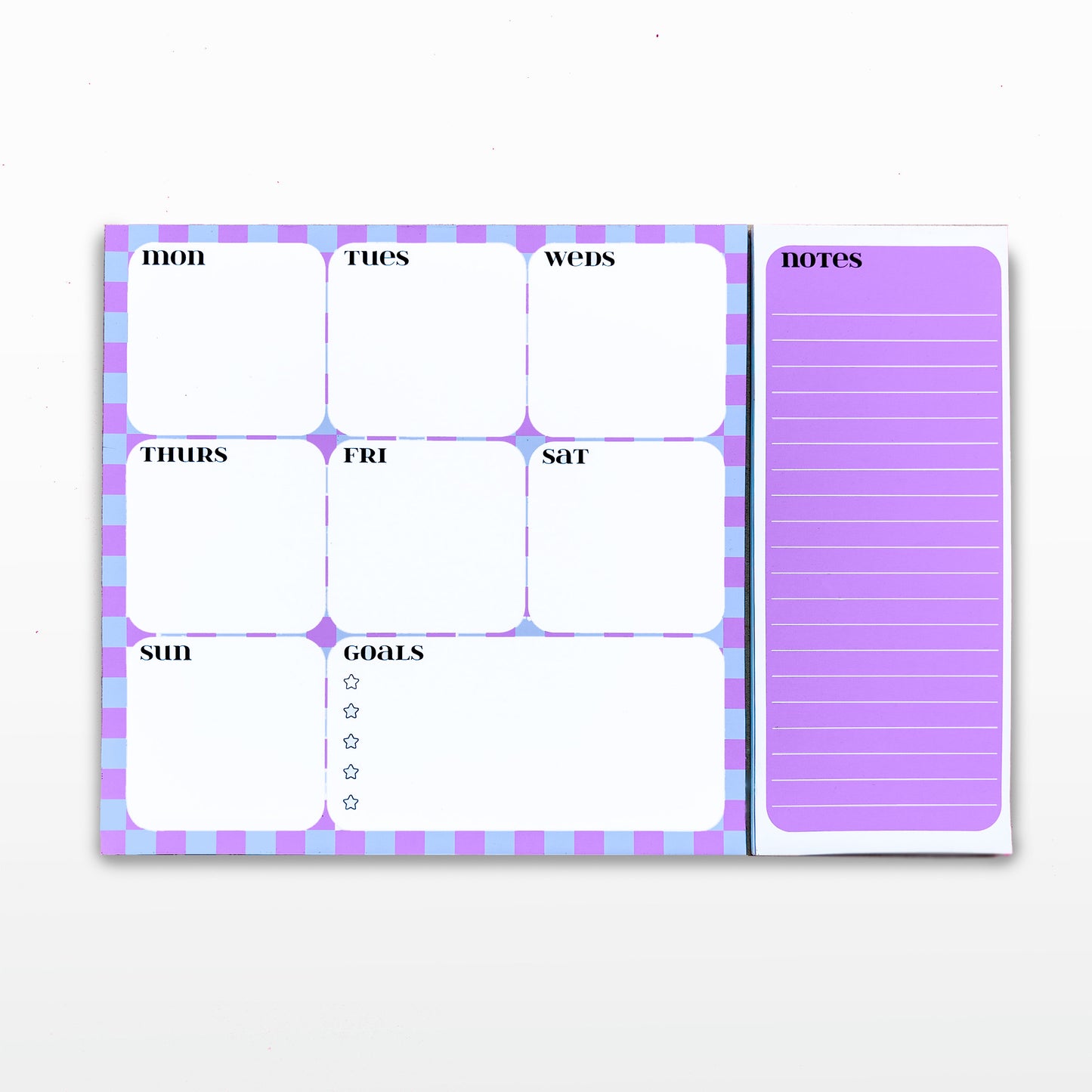 'Check It' A4 Duo Week Planner/Desk Pad