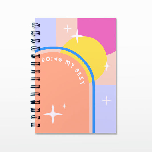 'Doing my Best' A5 Notebook