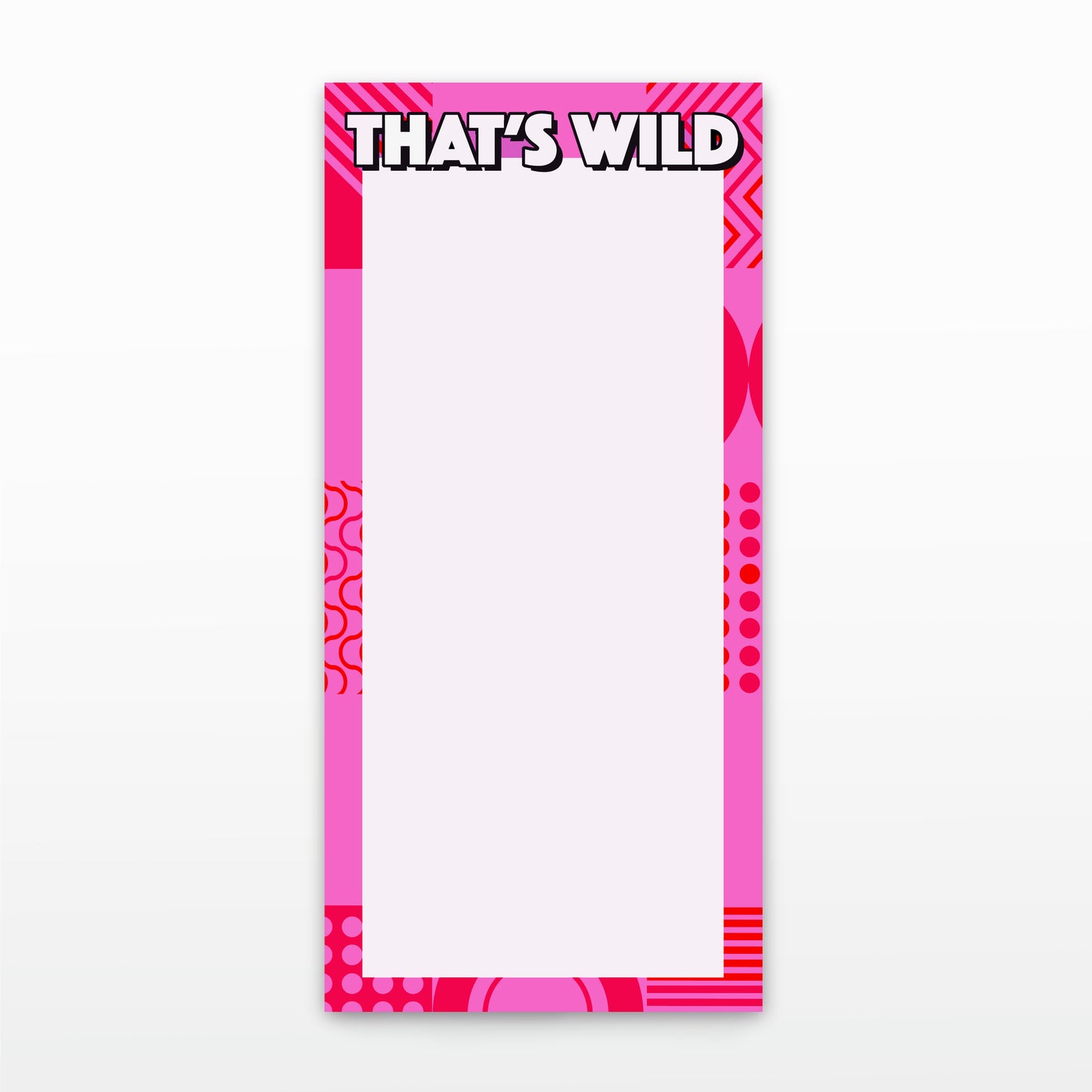 'That's Wild' Notepad/List Pad