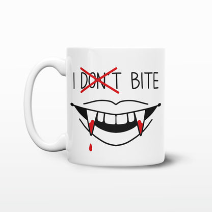 'I don't Bite' Mug