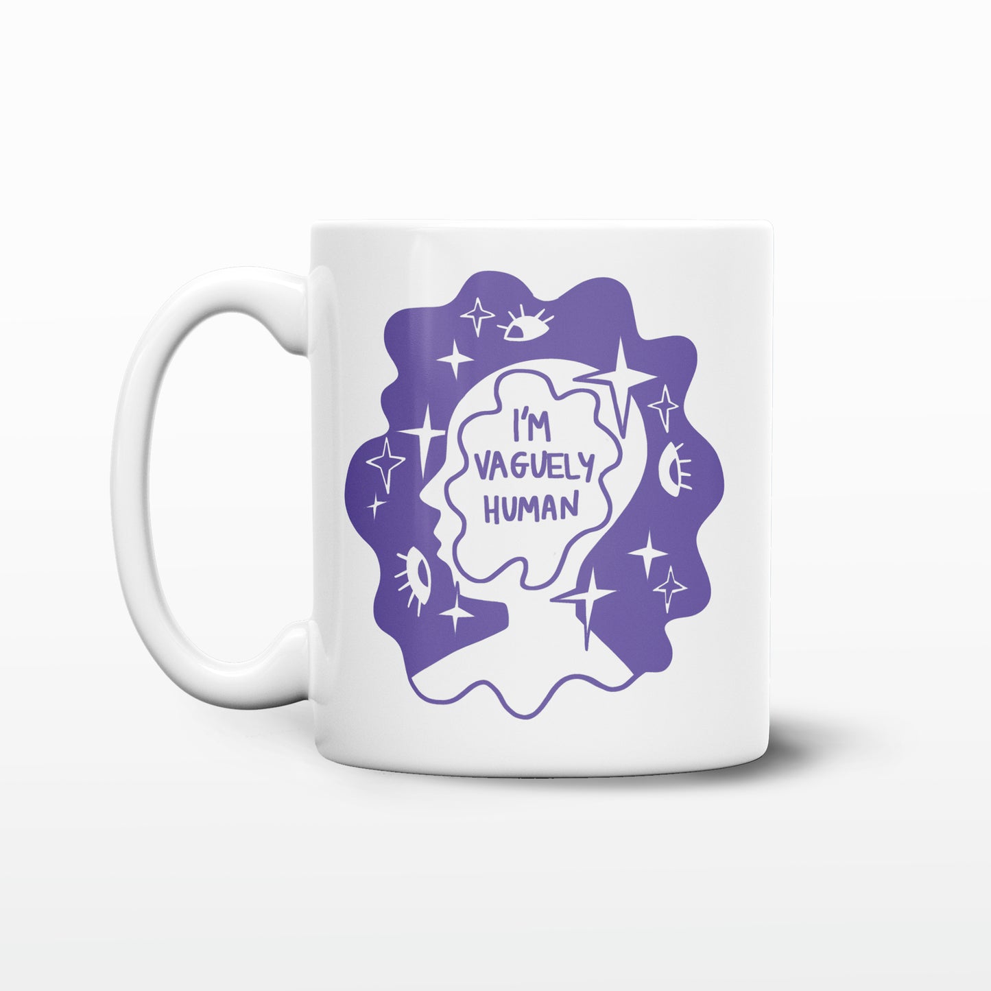 'Vaguely Human' Mug