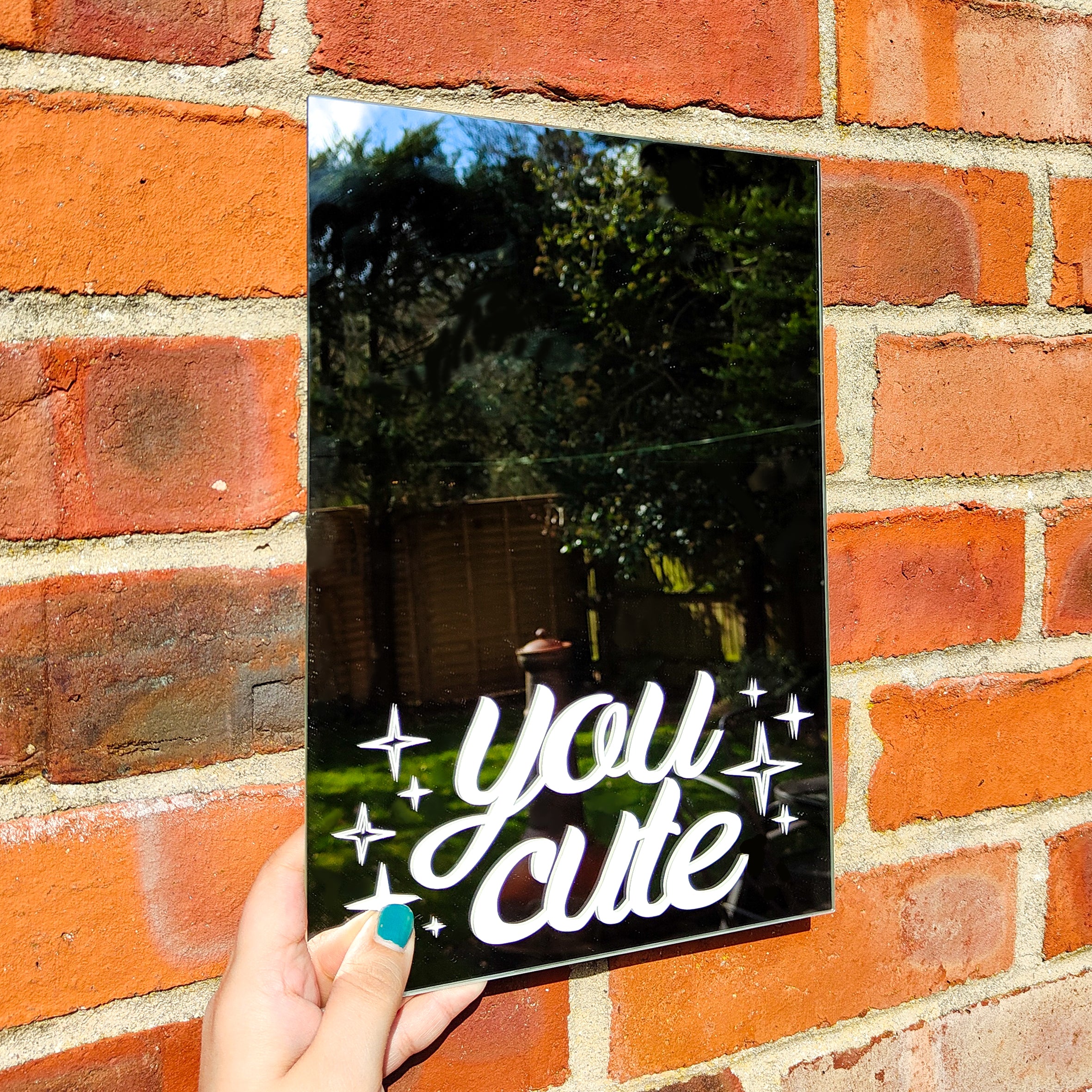 'You Cute' Selfie Mirror
