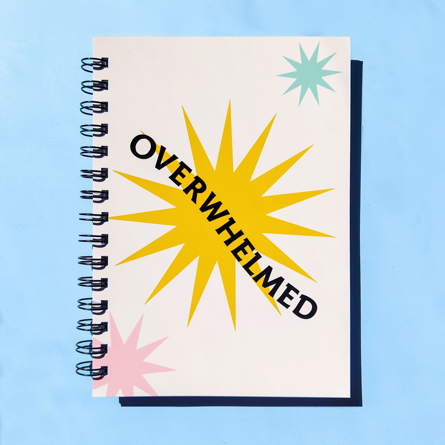 'Overwhelmed' A5 Notebook